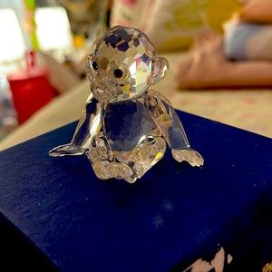 Swarovski Crystal Chimpanzee Monkey